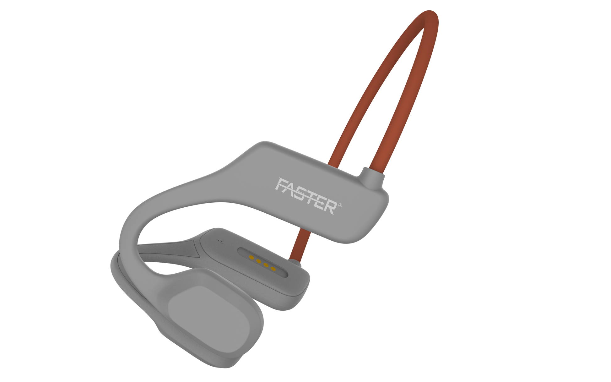 AS18 bone conduction Bluetooth earphones other side view
