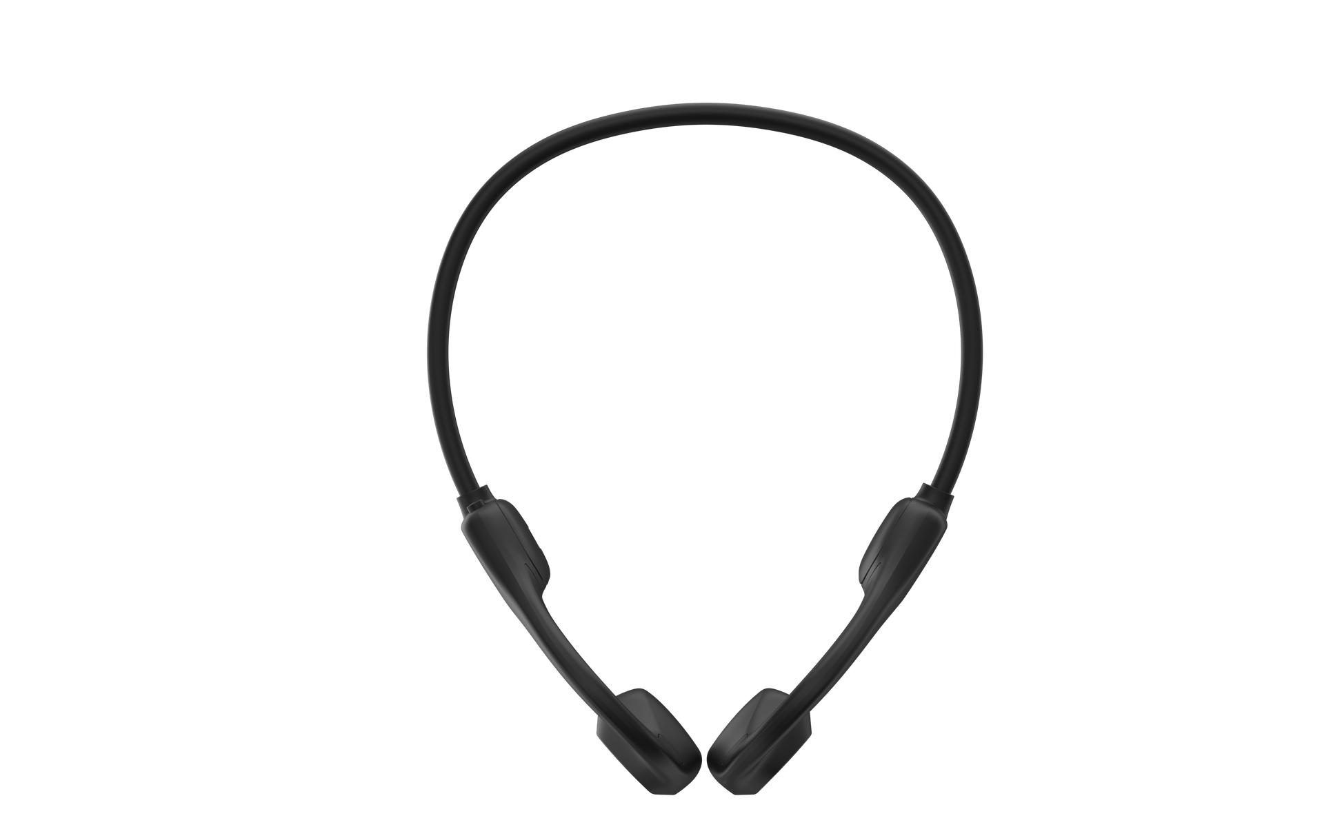 AS18 cycling bone conduction Bluetooth earphones in black color