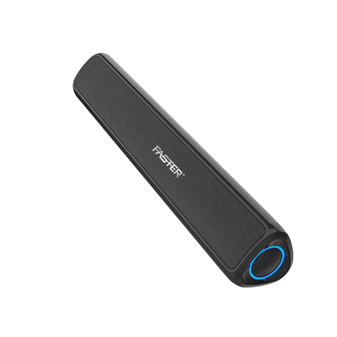 A  Faster Z10 Soundbar Wireless Speaker  on white background