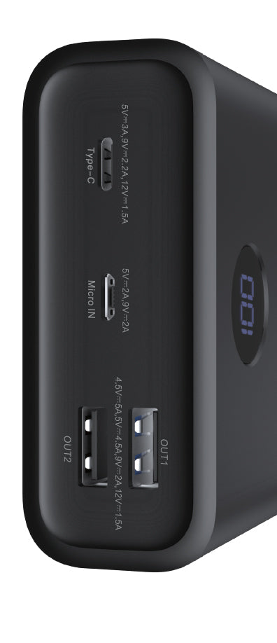 Faster PD-30 Qualcomm Power Bank 30000 mah