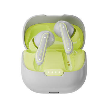 ROAR ANC ENC earbuds for gaming and music in white color