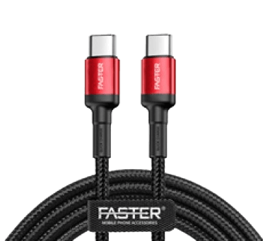  A Faster FC-60W Type-C To Type-C 3A PD Cable