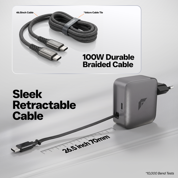 80cm Retractable Cable