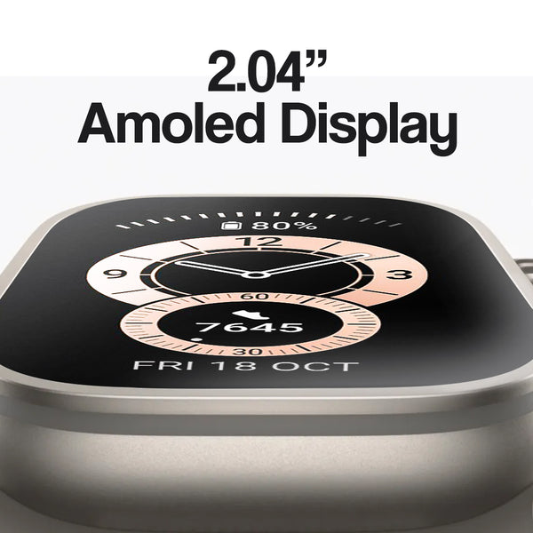 2.04" AMOLED Display