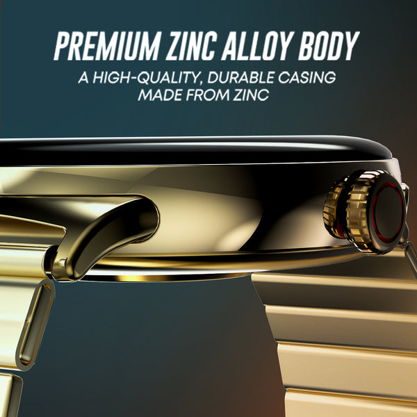 Zinc Alloy Body With Curved Glass
