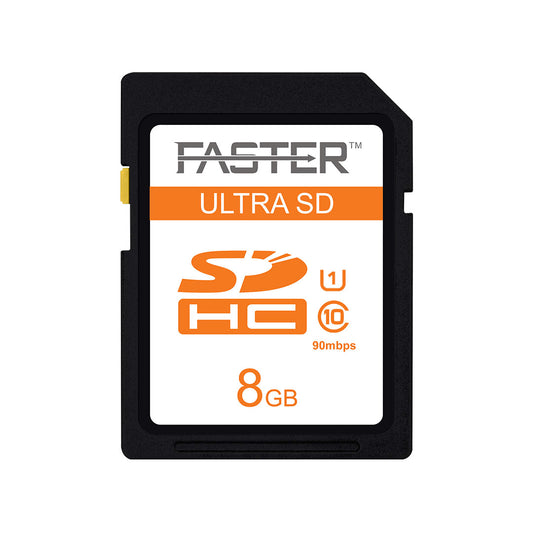 FASTER 90 mbps Class 10 SDHC Card